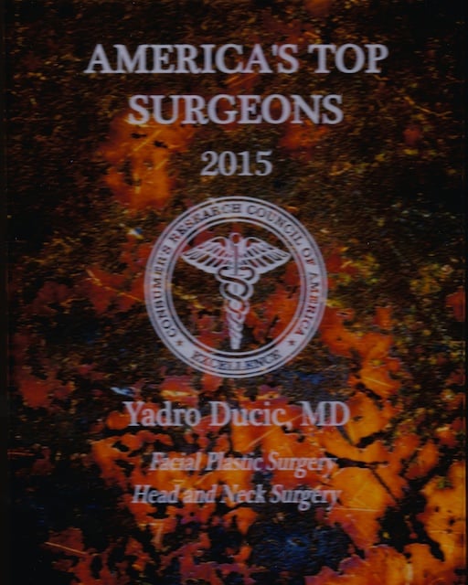 America's Top Surgeons 2015, Dr. Yadro Ducic
