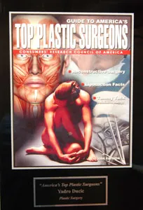 Guide to Americas Top Plastic Surgeons 2006, Dr. Yadro Ducic