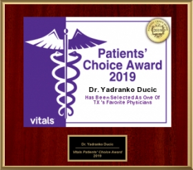 Vitals Patient’s Choice Award 2019