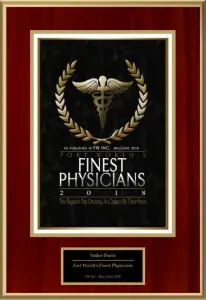Finest Physicians 2018, as published in FW Inc. May/June 2018