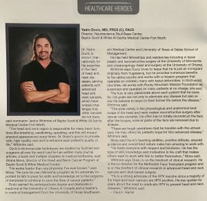 Healthcare Heroes March 2019 award