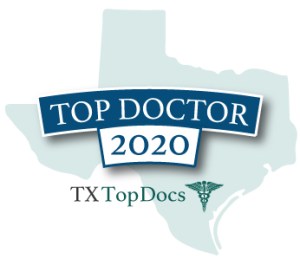 Top Doctor 2021 Award from TX Top Docs