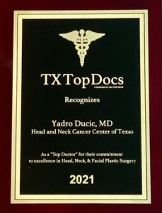 TX Top Docs 2021 award