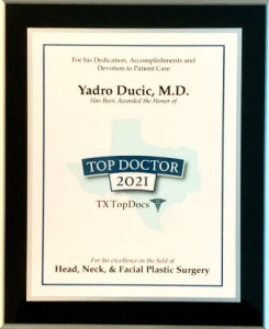 Top Doctor 2021 award